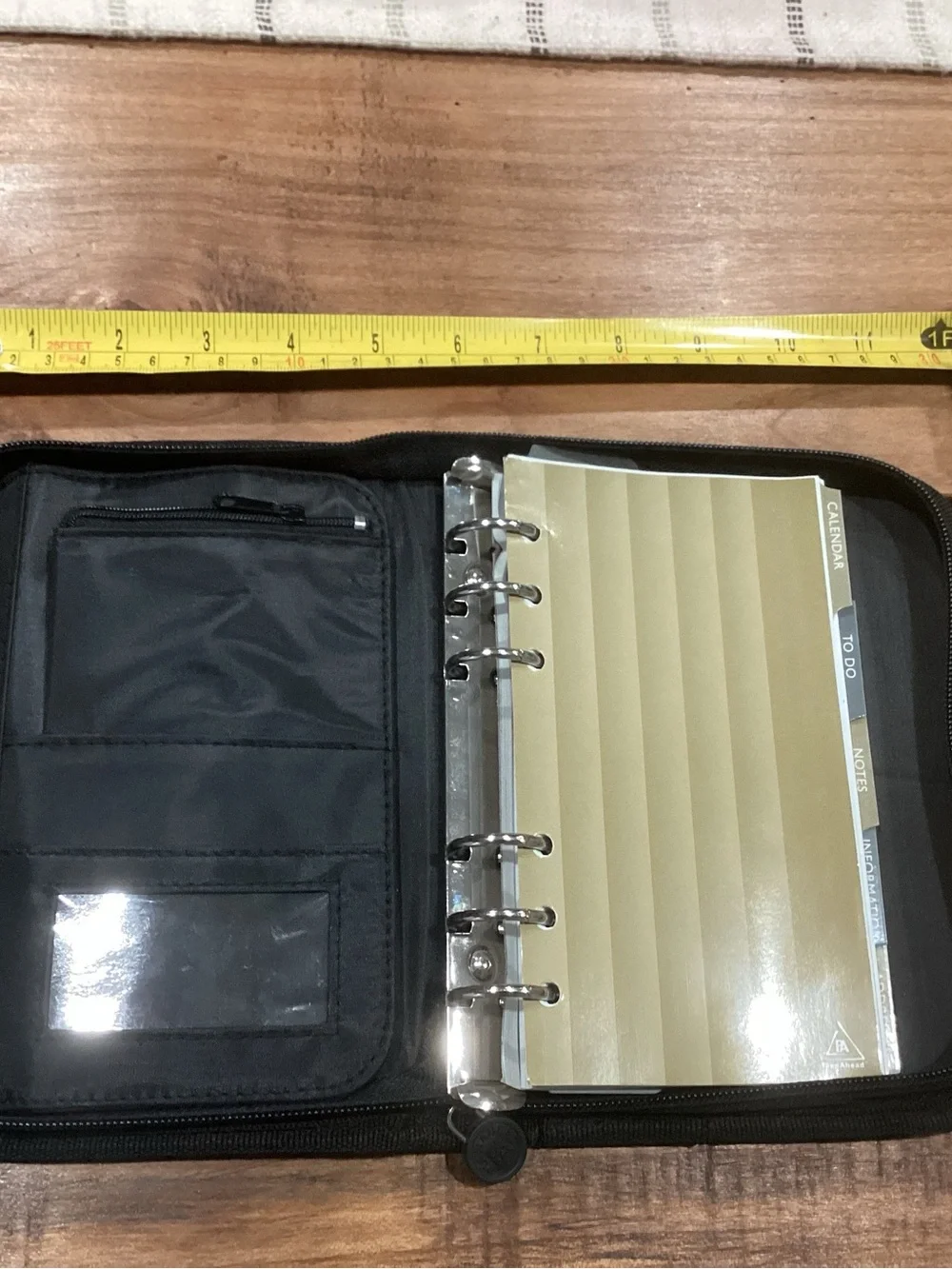 Black Travel Organizer Bag